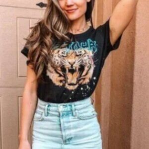 Anthropologie Chaser US Tour Tiger Tee S